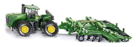 SIKU Farmer - Traktor John Deere 9630 s bránami Amazone Centaur / 1:87 / od 3 rokov