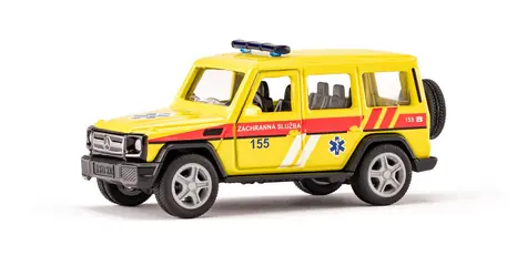 SIKU Super česká verzia - ambulancia Mercedes AMG G65 / od 3 rokov