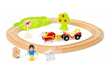 BRIO Disney Princess Vlakový set Snehulienky a zvieratiek / od 3 rokov