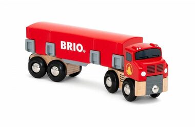 BRIO Ťahač s drevom / od 3 rokov