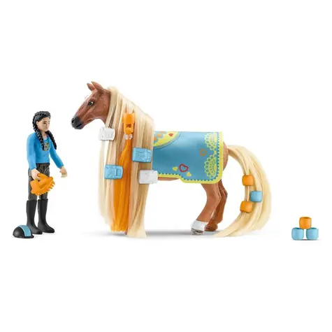 Schleich Horse Club 42585 Štartovacia sada Kim a Caramelo / od 4 rokov