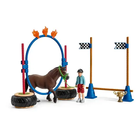 Schleich Farm World 42482 Závod agility pre poníky / od 3 rokov