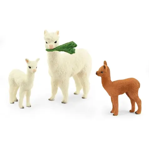 Schleich Wild Life 42544 Rodina lam Alpaka / od 3 rokov