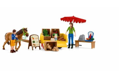 Schleich Farm World 42528 Mobilný farmársky stánok / od 3 rokov