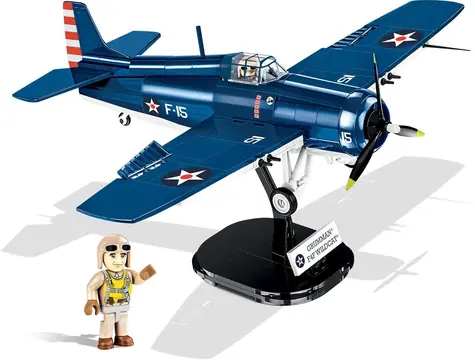 COBI 5731 Americké stíhacie lietadlo Grumman F4F Wildcat / 1:32 / 375 kociek / 1 f / od 8 rokov
