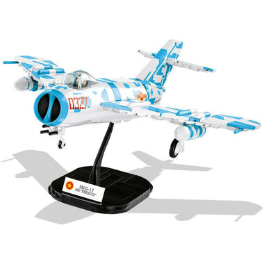 COBI 2424 Severovietnamské stíhacie lietadlo MiG-17 Fresco / 1:32 / 577 kociek / 1 f / od 8 rokov
