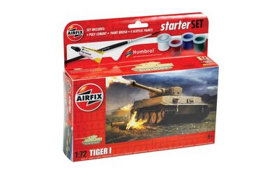 Airfix A55004 Airfix Tiger 1 - sada / Plastikový model / 1:72 / Počet dielikov: 39 / Obtiažnosť 1