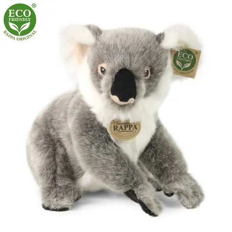 RAPPA Plyšový medvedík koala stojaci 25 cm / ECO-FRIENDLY / od 0 mesiacov