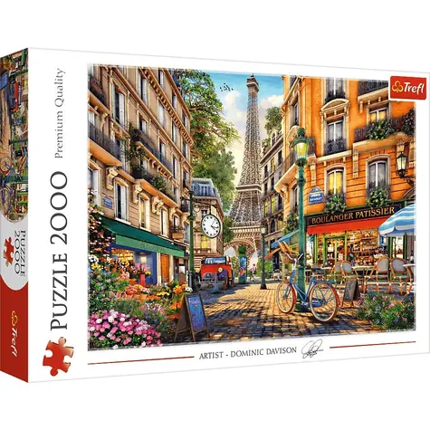 Trefl - Puzzle - Popoludní v Paríži / 2000 dielikov / 96 x 68 cm / vek 12+