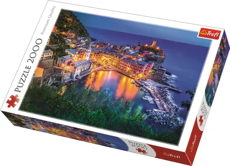 Trefl - Puzzle - Vernazza za súmraku / 2000 dielikov / 96 x 68 cm / vek 16+
