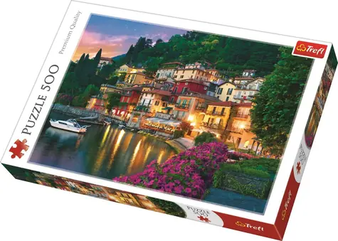 Trefl - Puzzle - Jazero Como Taliansko / 500 dielikov / 48 x 34 cm / vek 10+