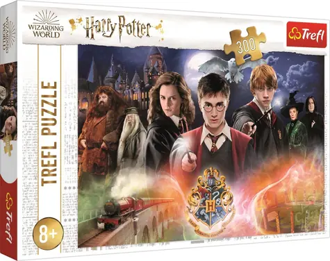 Trefl - Puzzle - Tajomný Harry Potter / 300 dielikov / 60 x 40 cm / vek 8+