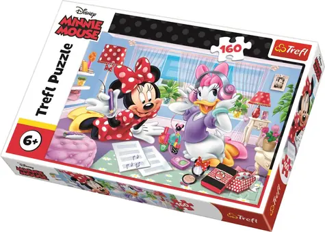 Trefl - Puzzle - Minnie a Daisy / 160 dielikov / 41 x 27.5 cm / vek 6+