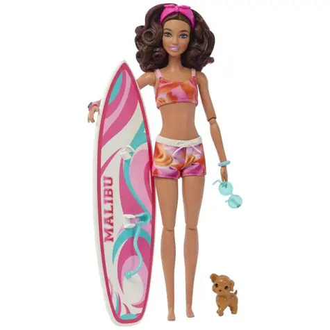 Mattel HPL69 Barbie Surferka s doplnkami / od 3 rokov