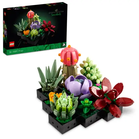 LEGO® Botanicals 10309 Sukulenty / Počet dielikov: 771 / od 18 rokov