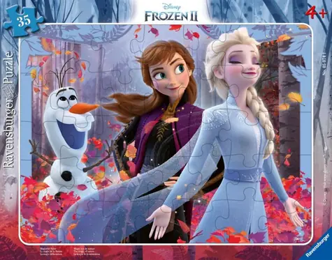 Ravensburger - Puzzle - Ľadové kráľovstvo 2 - 35 dielikov / od 4 rokov