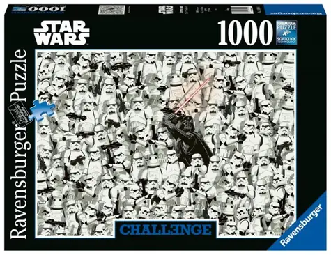 Ravensburger Challenge Puzzle: Star Wars / 1000 dielikov / 70 x 50 cm / od 14 rokov