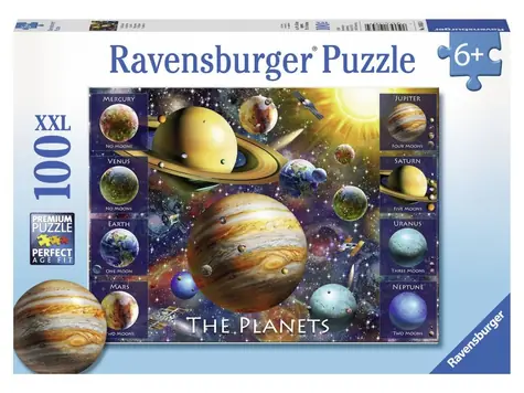 Ravensburger - Puzzle - Planéty / 100 dielikov / od 6 rokov