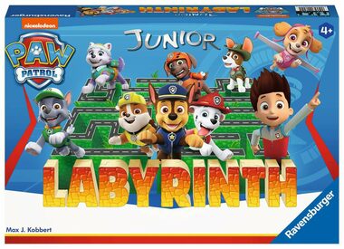 Ravensburger Labyrinth Junior Tlapková patrola / od 4 rokov