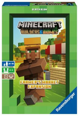 Ravensburger Minecraft: Farmer's market - rozšírenie / dĺžka hry 30 minút / počet hráčov 2-4 / od 10 rokov
