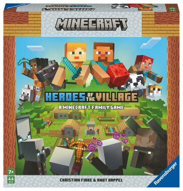 Ravensburger Minecraft: Heroes of the Village / dĺžka hry 20 minút / počet hráčov 2-4 / od 7 rokov