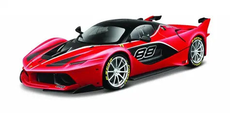 Bburago Ferrari Signature series FXX K Red / mierka 1:18 / od 3 rokov / Červená