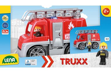 Lena TRUXX hasiči červená / od 2 rokov