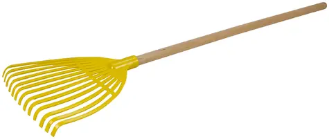 Lena Hrable na lístie 60 cm s drevenou rukoväťou / od 3 rokov