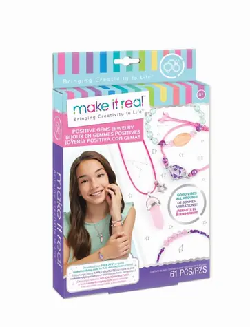 Make it Real Sada na výrobu náramkov / od 8 rokov