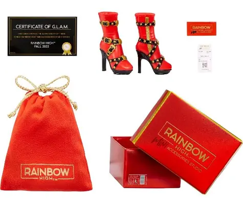 MGA Rainbow High Kolekcia - Topánky / od 5 rokov