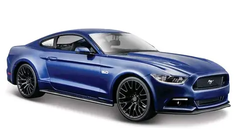 Maisto Ford Mustang GT 2015 modrá / mierka 1:24 / od 3 rokov