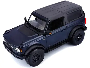 Maisto Ford Bronco Wildtrak 2021 modrá / mierka 1:18 / od 3 rokov