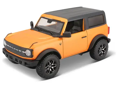 Maisto Ford Bronco 2021 oranžová / mierka 1:24 / od 3 rokov