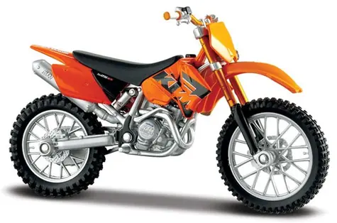 Maisto KTM 525SX oranžová / mierka 1:18 / od 3 rokov