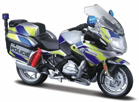 Maisto Policajný motocykel - BMW R 1200 RT (CZ) / mierka 1:18 / od 3 rokov