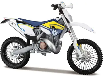 Maisto Husqvarna FE 501 biela / mierka 1:12 / od 3 rokov