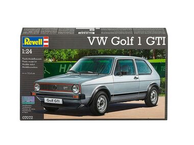 Revell VW Golf 1 GTI / Plastikový model / 1:24 / počet dielikov 121 / Obtiažnosť 4