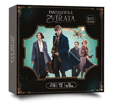 ADC Blackfire Fantastické zvieratá a kde ich nájsť / Dĺžka hry: 30 minút / Počet hráčov: 1 - 6 / od 7 rokov