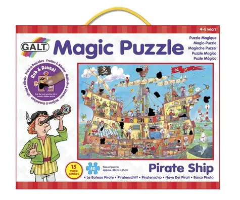 Galt Magické puzzle - pirátska loď 2 / 4 - 8 rokov