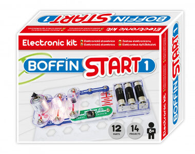 Boffin START 01 / 12 súčiastok / 14 projektov / od 8 rokov