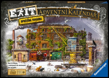 Ravensburger EXIT Adventný kalendár Továreň / od 10 rokov