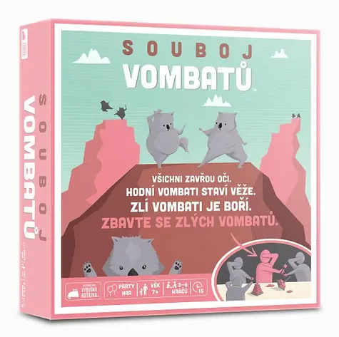 ADC Blackfire Súboj vombatov / Dĺžka hry: 15 minút / Počet hráčov: 3-6 / od 7 rokov