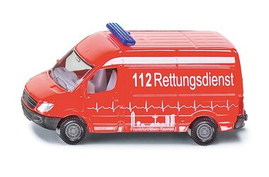 Siku Blister - Ambulancia červená / od 3 rokov