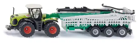 SIKU Farmer - Traktor Claas Xerion s cisternou / 1:87 / od 3 rokov