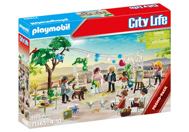Playmobil® City Life 71365 Svadobná hostina / Počet dielikov: 163 / od 4 rokov