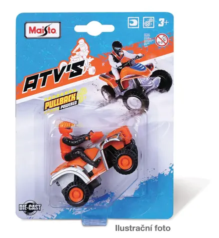 Maisto ATV´s štvorkolka - náhodný mix modelov / assort / blister / od 3 rokov