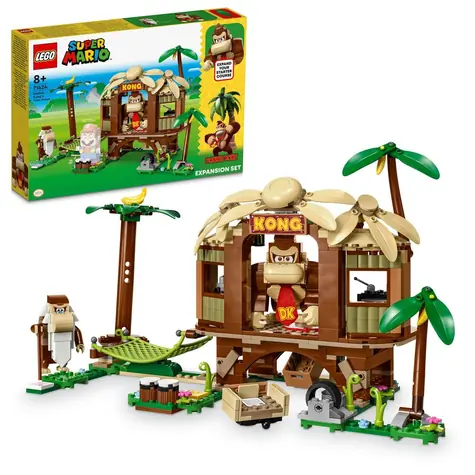 LEGO® Super Mario™ 71424 Donkey Kongov dom na strome - rozširujúci set / Počet dielikov: 555 / od 8 rokov / dopredaj