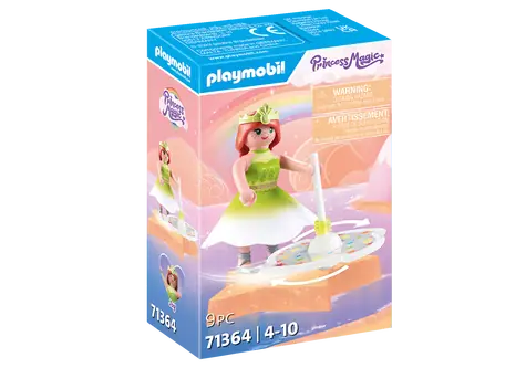 Playmobil® Princess Magic 71364 Nebeský dúhový top s princeznou / Počet dielikov: 9 / od 4 rokov