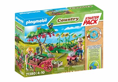 Playmobil® Country 71380 Starter Pack Farmárska zeleninová záhrada / Počet dielikov: 91 / od 4 rokov