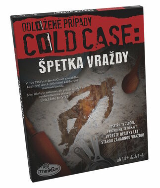 ThinkFun Odložené prípady: Štipka vraždy / počet hráčov 1-4 / od 14 rokov